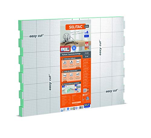 SELITAC 5 mm AquaStop - Verlegeunterlage für Parkett und Laminat mit Feuchteschutz (5 m²)