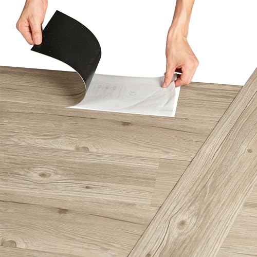 neu.holz Vinylboden Vanola Laminat Selbstklebend rutschfest Antiallergen Bodenbelag PVC-Platten 0,975 m² Italian Oak