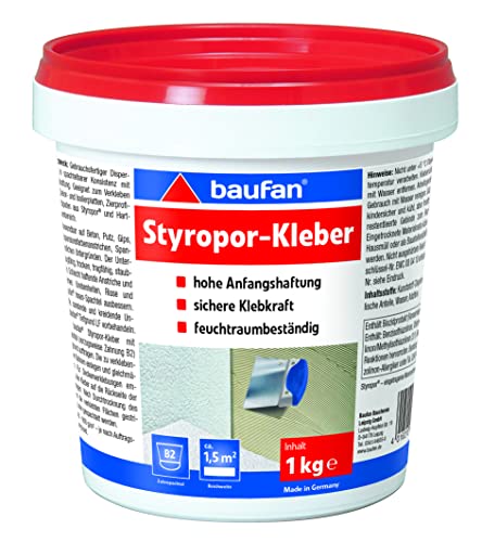 Baufan Styroporkleber 1 kg Lösungsmittelfreier Klebstoff